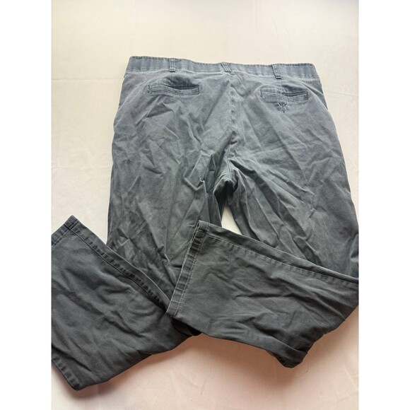 Lee Pants Mens 40X30 Gray Extreme Comfort Straight Fit Performance Stretch Chino - Picture 5 of 5